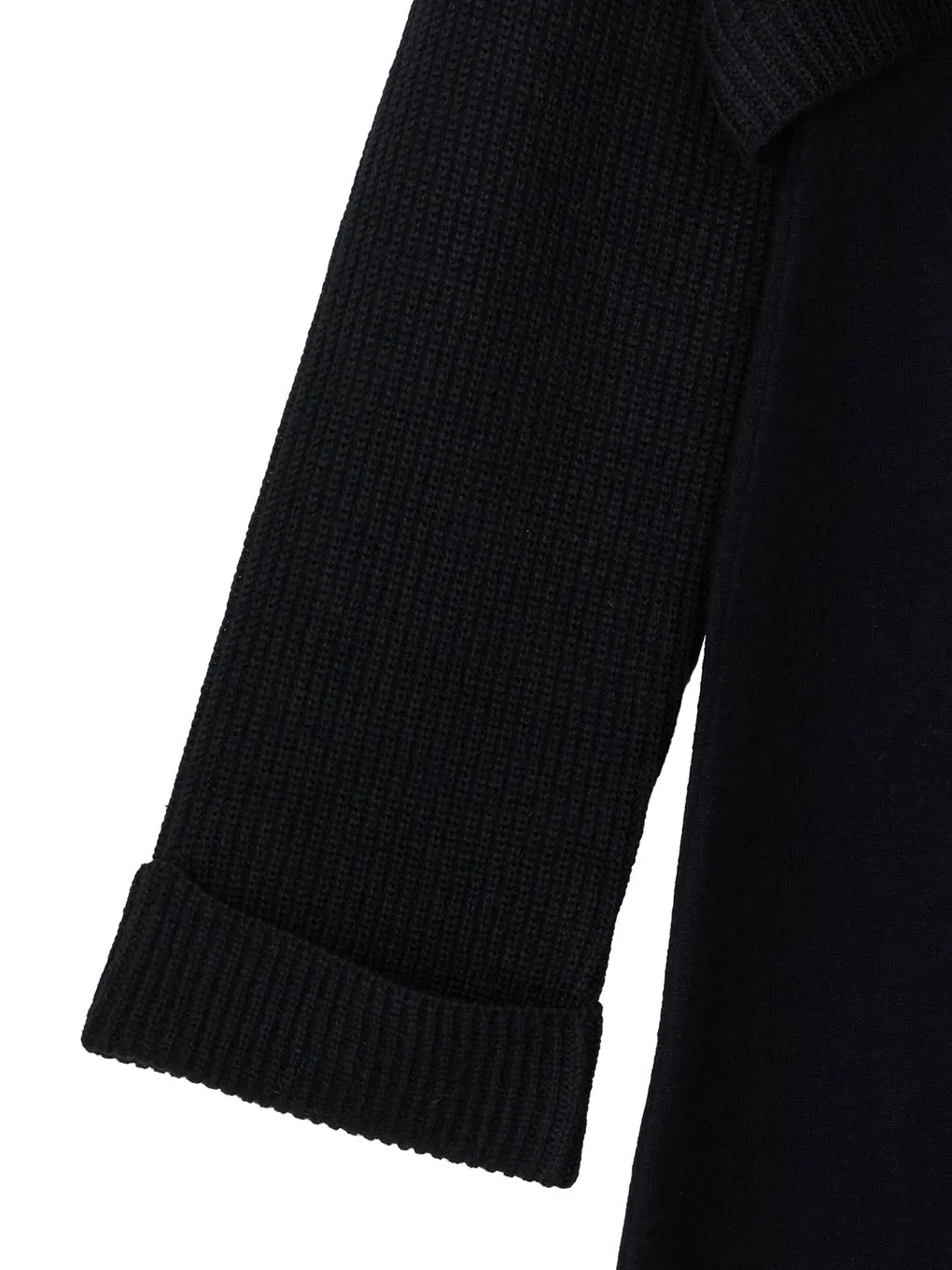 2WAY BOLERO HALTER NECK KNIT DRESS