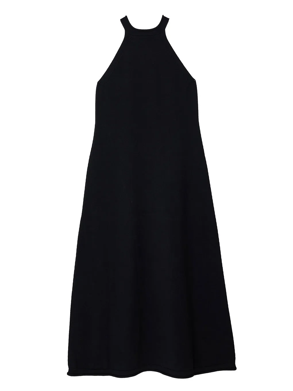 2WAY BOLERO HALTER NECK KNIT DRESS