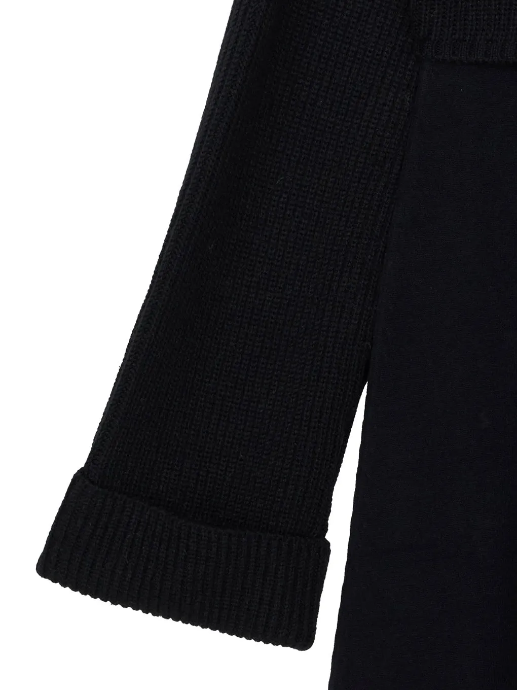 2WAY BOLERO HALTER NECK KNIT DRESS