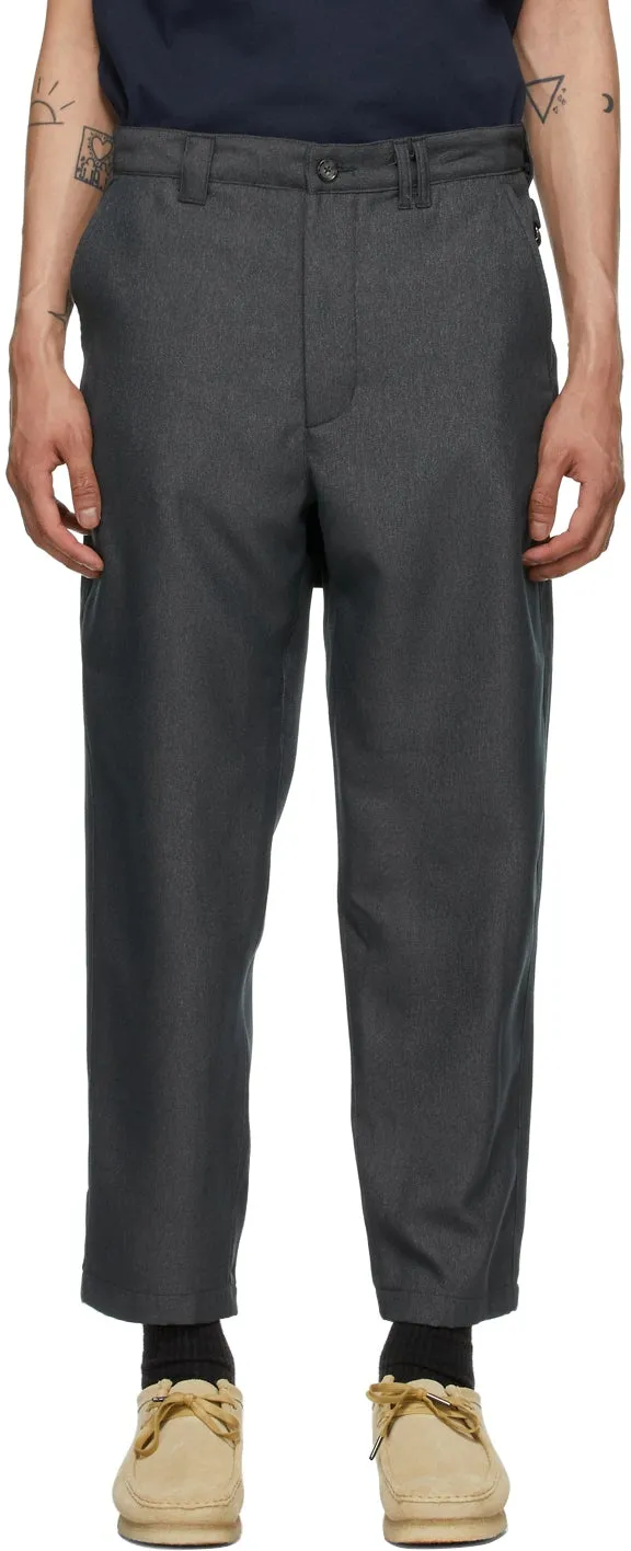 AÃ¯E Grey Twill BNG Trousers