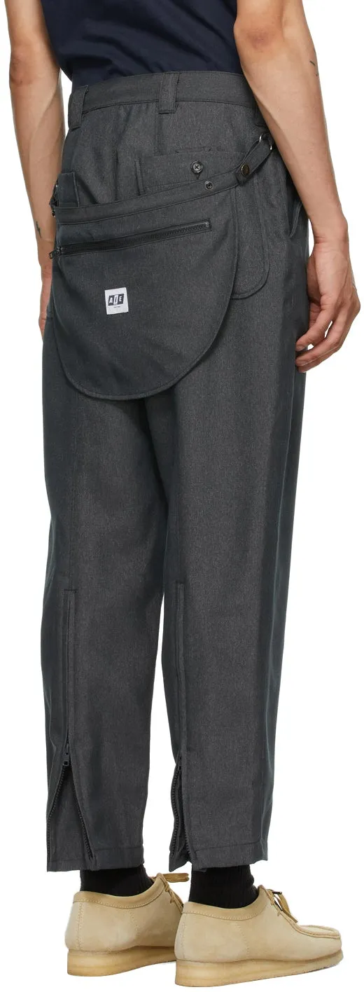 AÃ¯E Grey Twill BNG Trousers