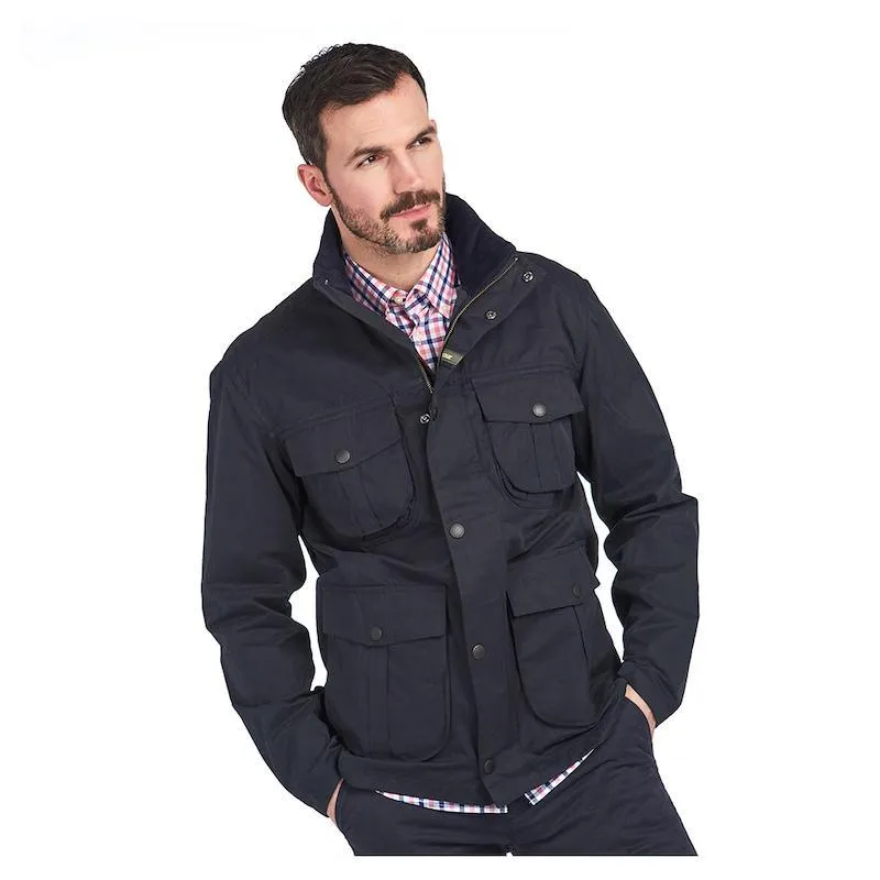 Barbour Sanderling Casual Mens Jacket - Navy