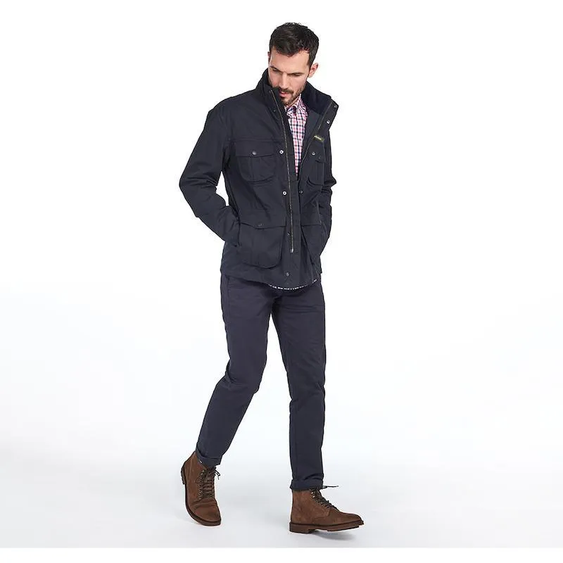 Barbour Sanderling Casual Mens Jacket - Navy