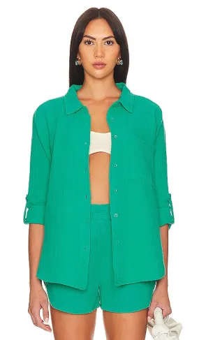 Bobi Button Up in Green
