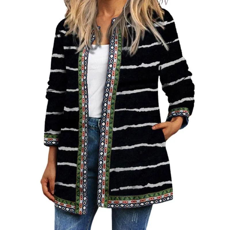 Boho Chic Floral Vintage Jacket