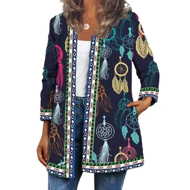 Boho Chic Floral Vintage Jacket
