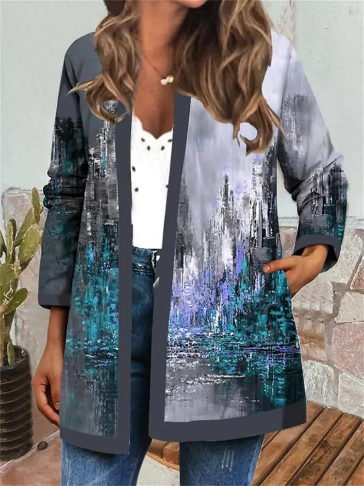 Boho Chic Floral Vintage Jacket