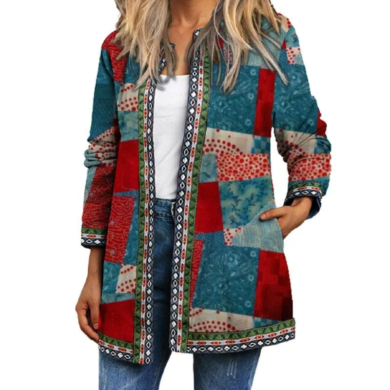Boho Chic Floral Vintage Jacket