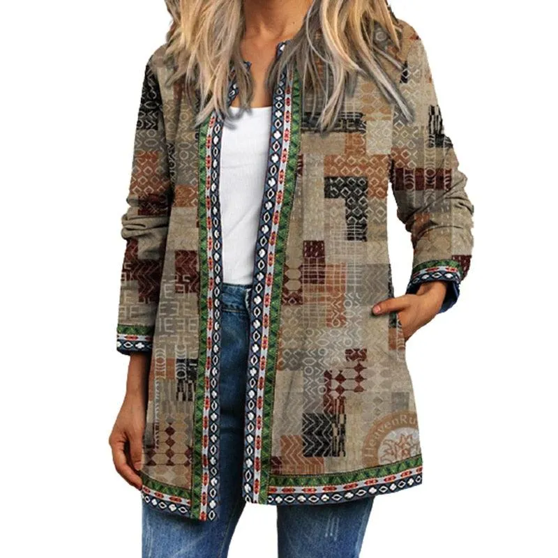 Boho Chic Floral Vintage Jacket