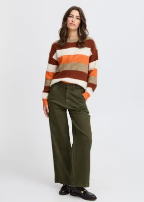 BY LYDIA WIDE-LEG CANVAS JEANS