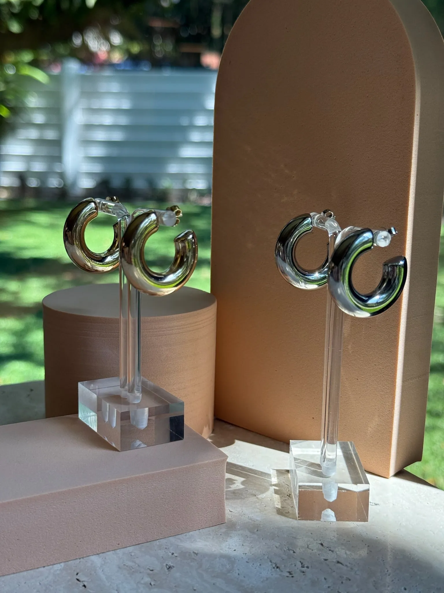 Chunky Tubular Hoops