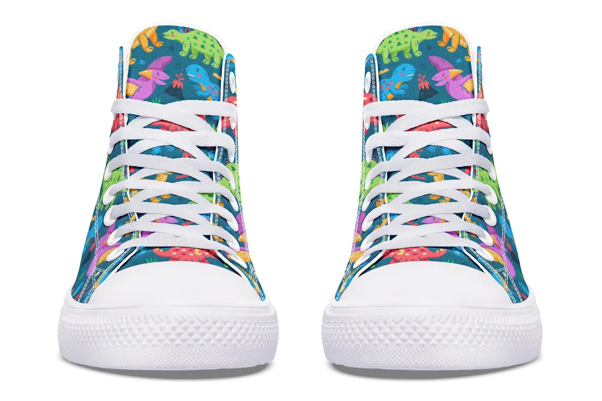 Dinosaur Friends High Tops