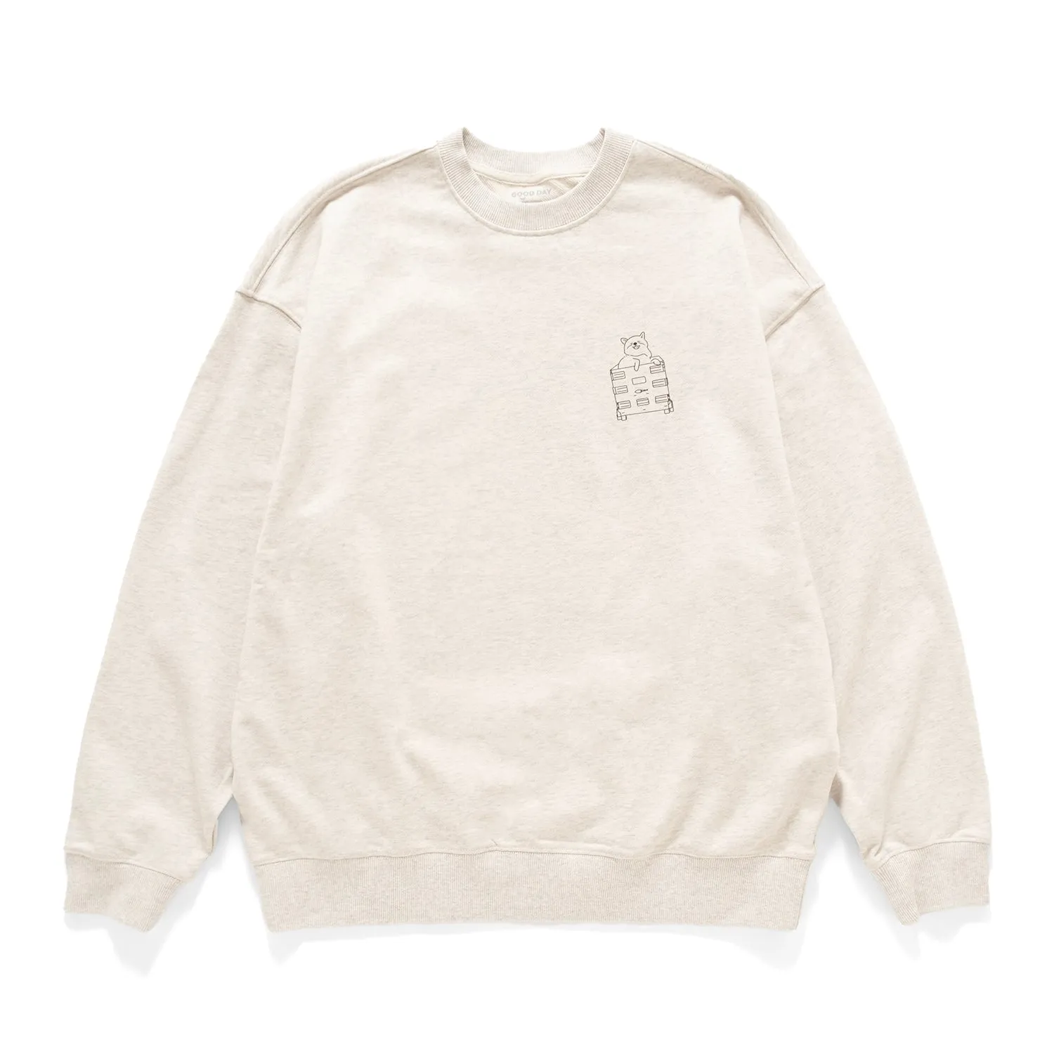 (EX559) Happy 20th Graphic Sweater
