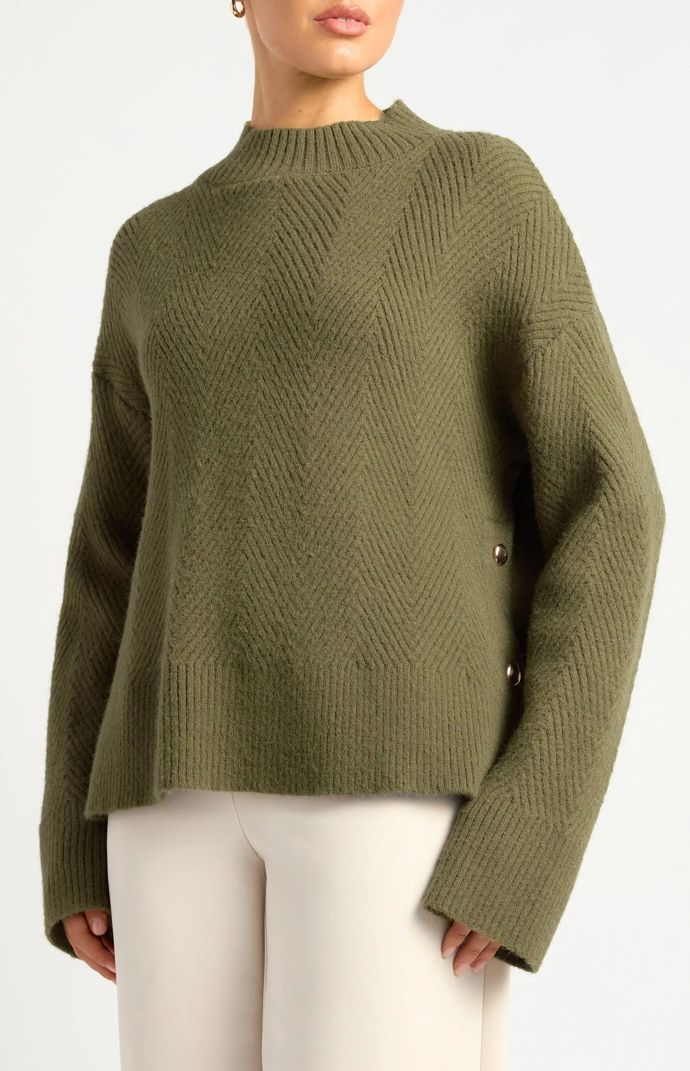 Gianella Jumper - Dark Olive