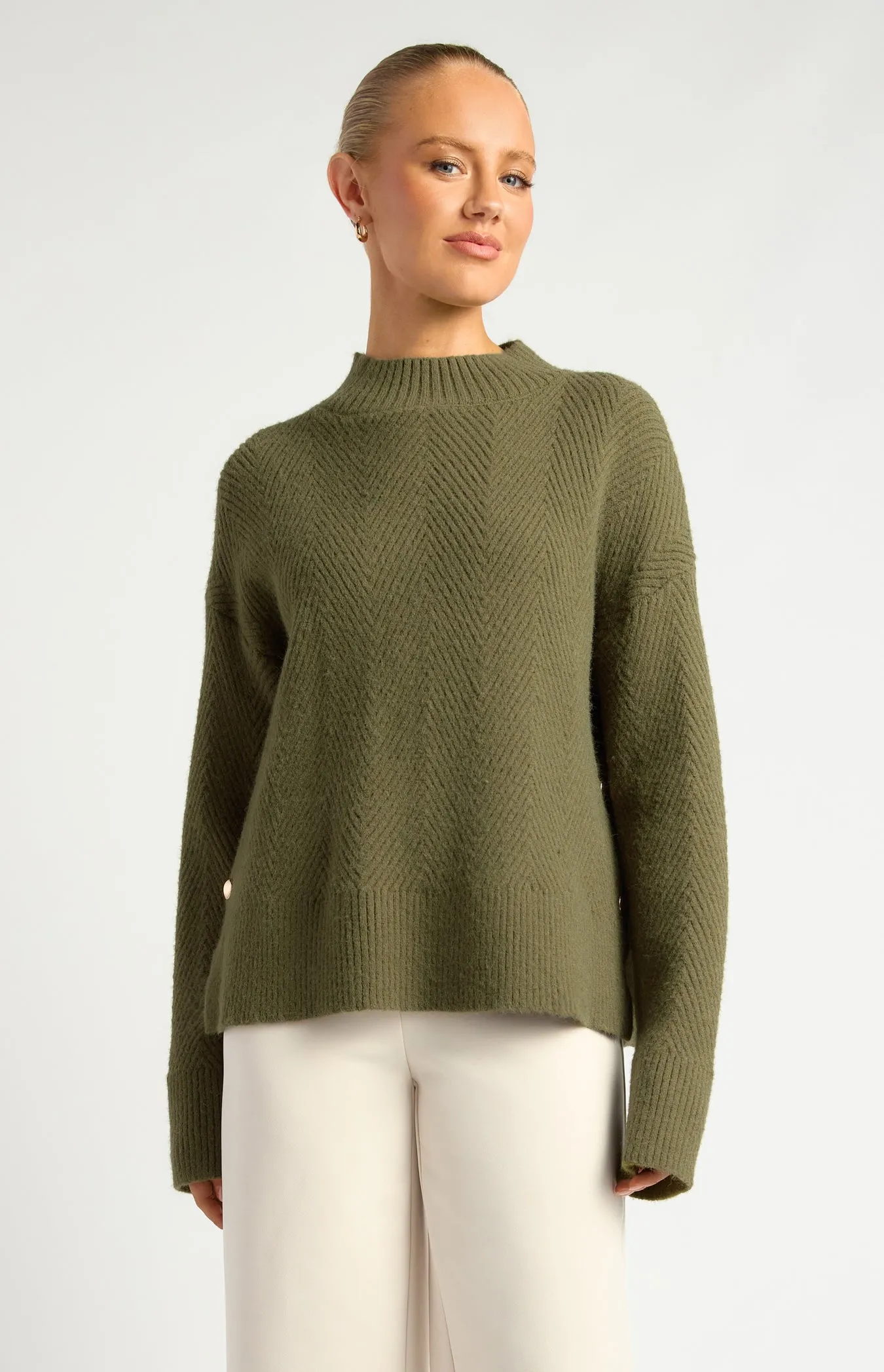Gianella Jumper - Dark Olive
