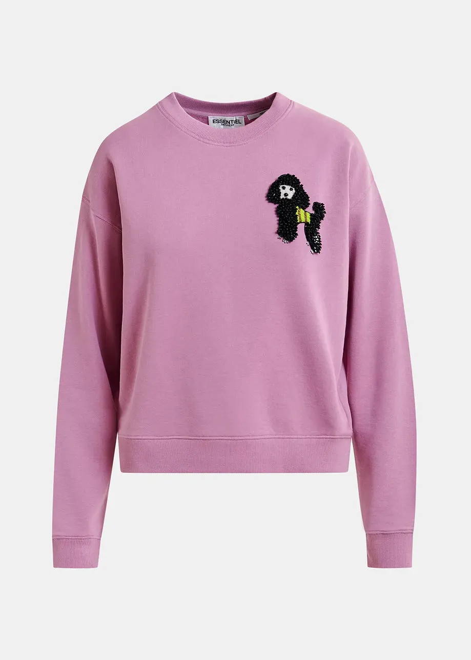 Goggy Sweaters - Mauve Heart