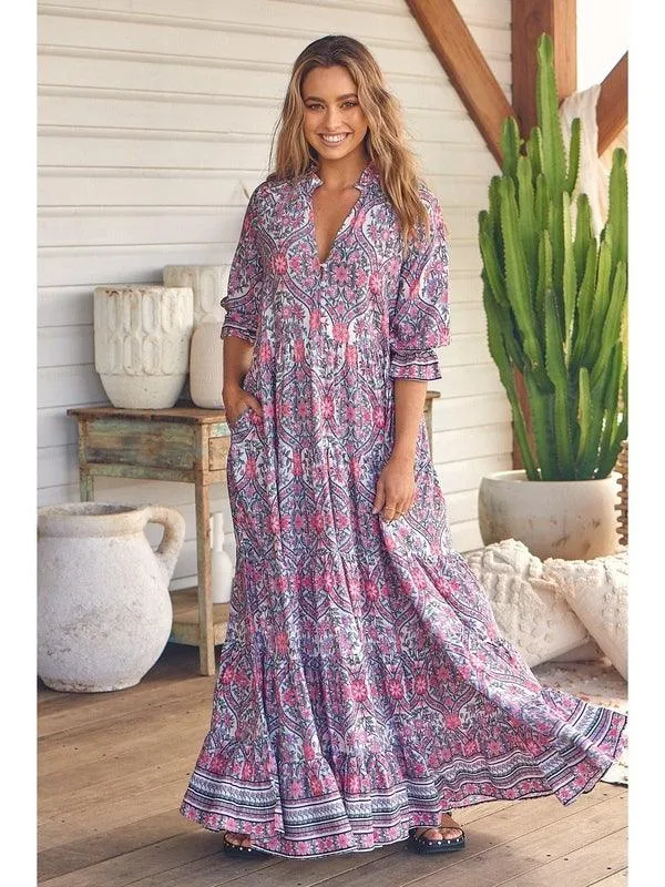 JAASE Bonnie Print Tillie Maxi Dress