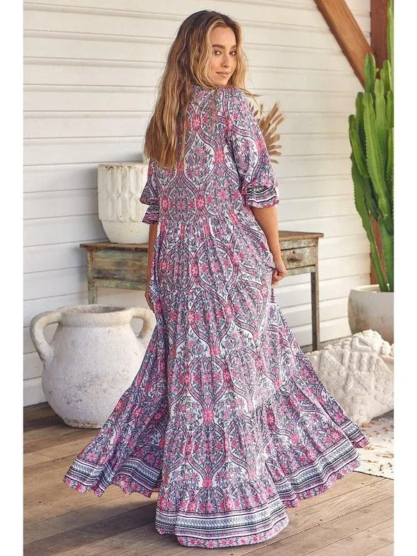 JAASE Bonnie Print Tillie Maxi Dress