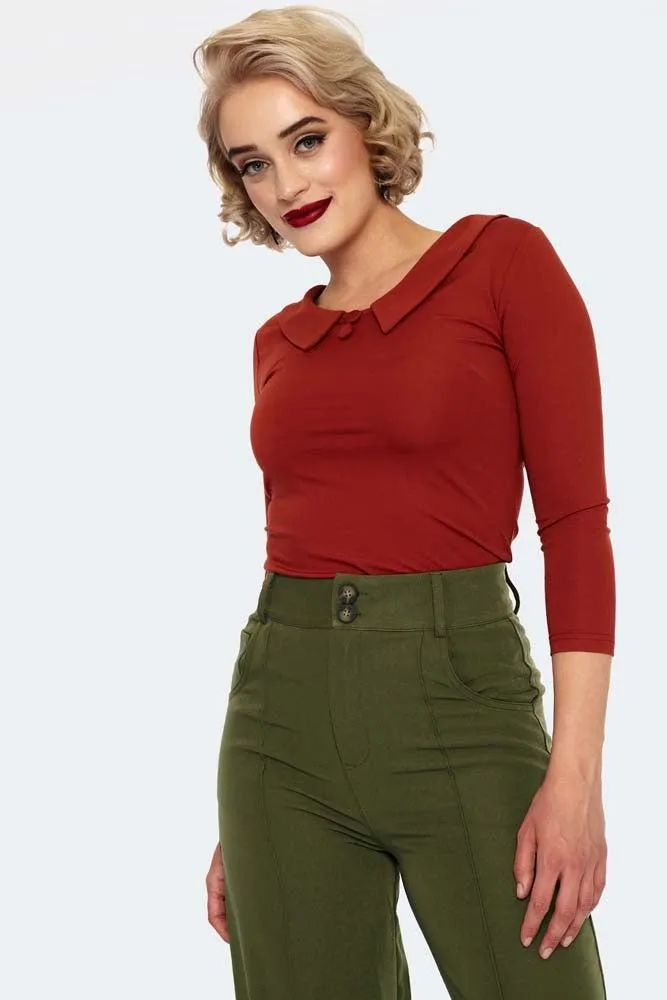 Khloe High Waisted Wide Leg Trousers