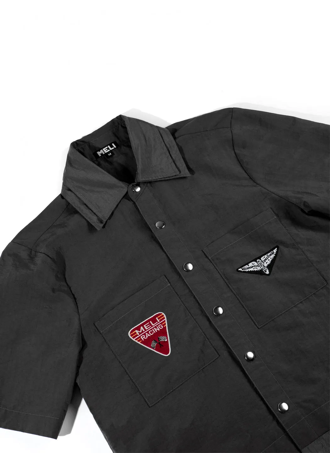 MELI WINDBREAKER BUTTON-UP