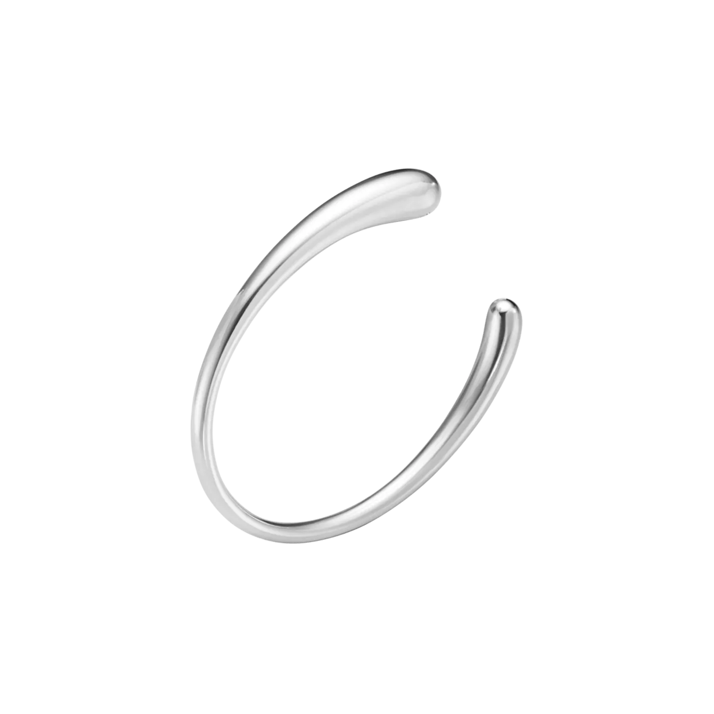 Mercy Open Bangle - Silver - 20000082