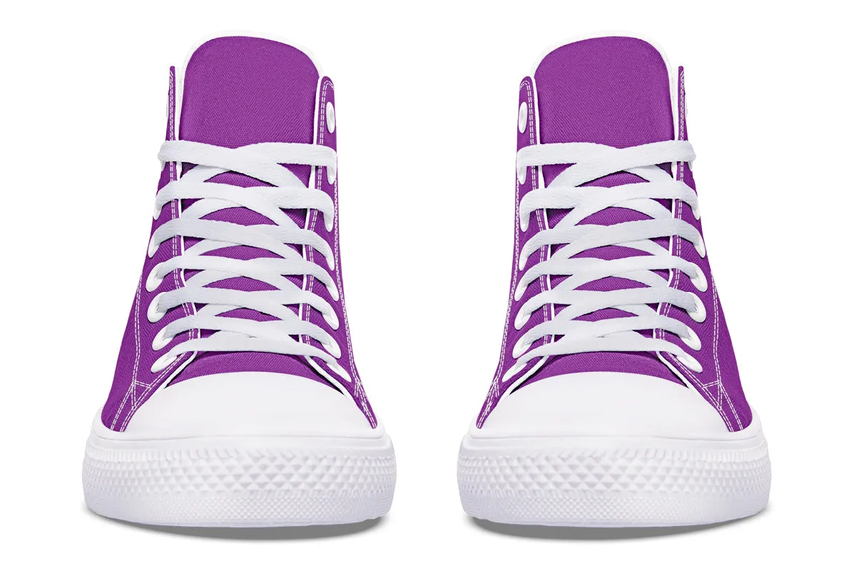 Purple Reign High Tops