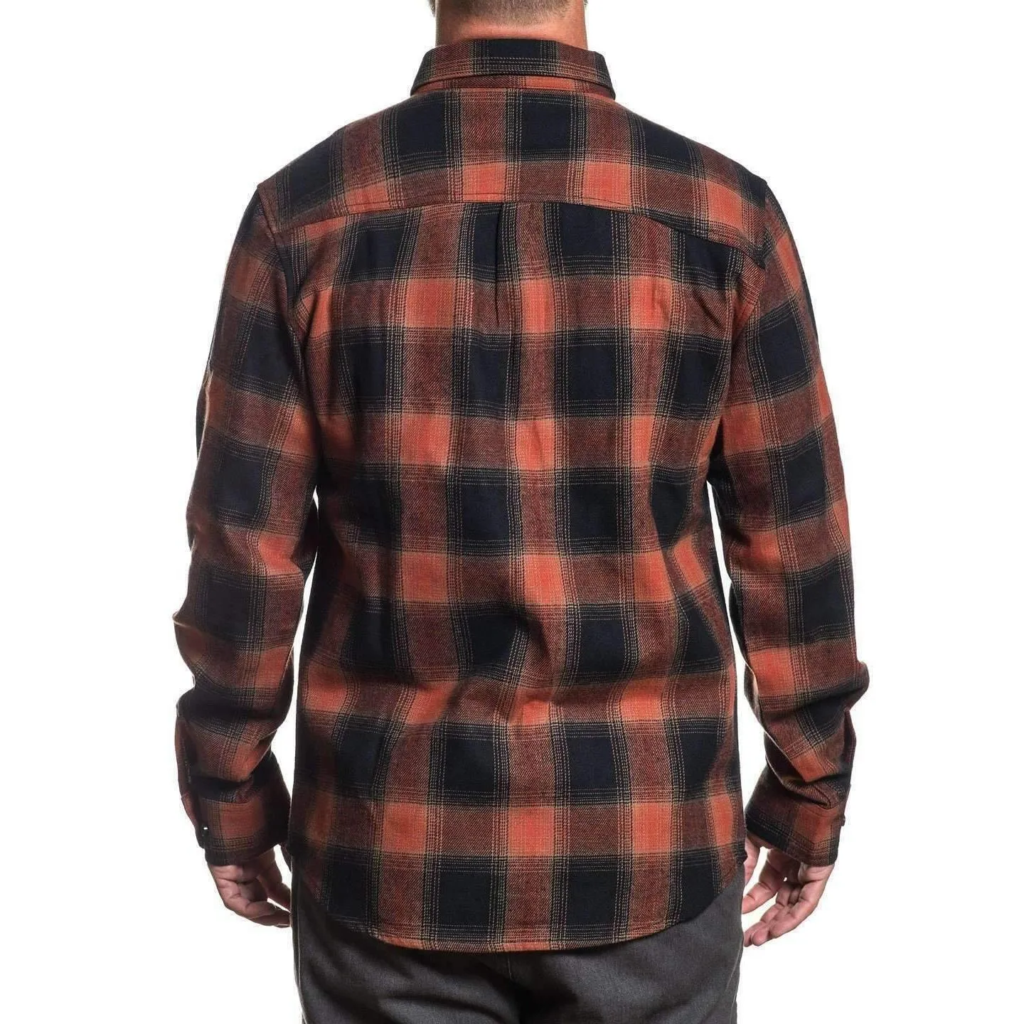 Road Rash Button Up Long Sleeve Shirt