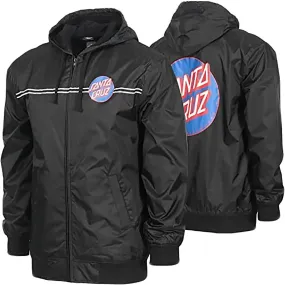 Santa Cruz Dot Hooded Windbreaker Youth Boys Jackets (Used)