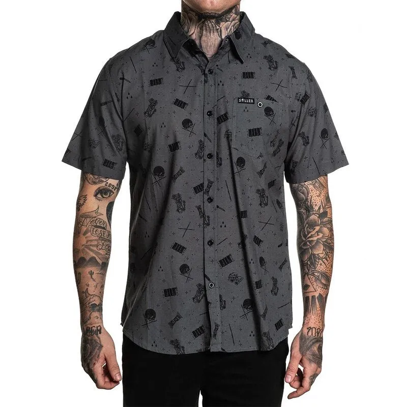 Sentenced Button Up Shirt
