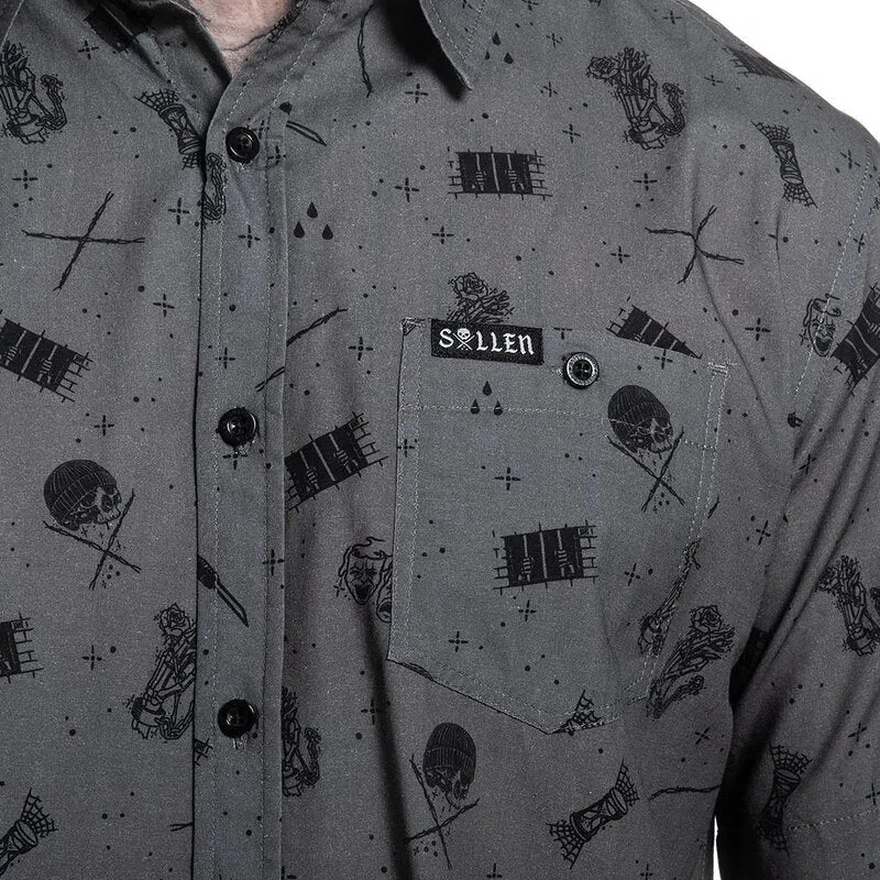 Sentenced Button Up Shirt