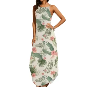 Stay Cool and Look Hot in This Tropical Print Maxi Dress