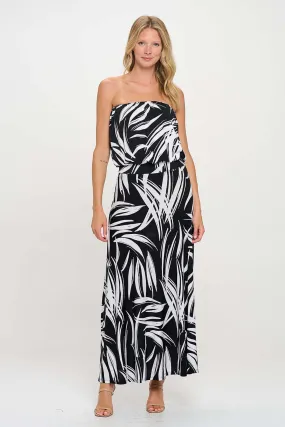 Strapless Maxi Dress