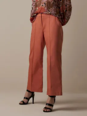 Summum Wide Leg Trousers Apricot