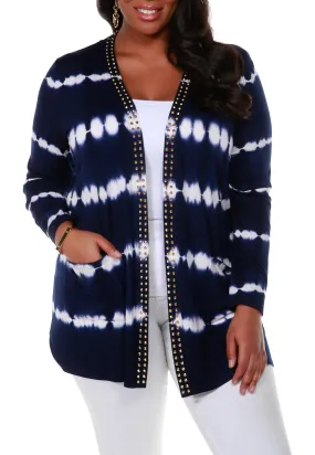 Tie Dye Cardigan